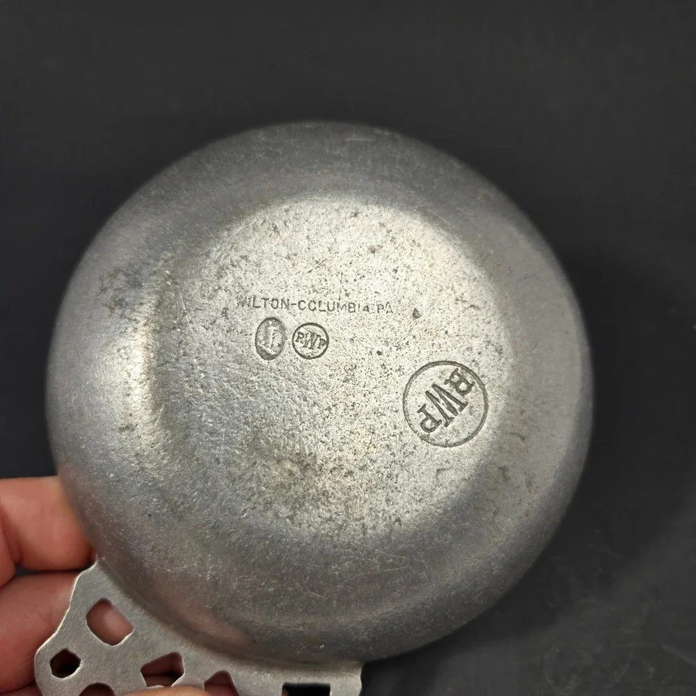 Wilton Armetale University of Notre Dame Porringer Dish Pewter-Look Aluminum RWP